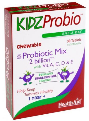 KidzProbio 2000 Billion and Vitamins 30 Tablets