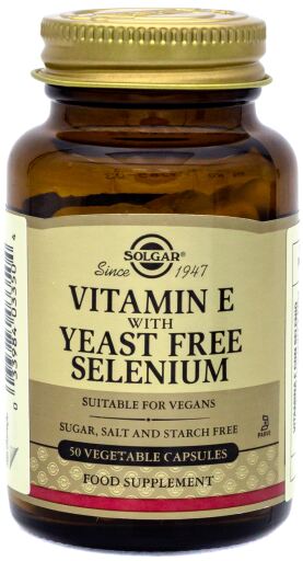 Vitamin E Selenium 50 Capsules