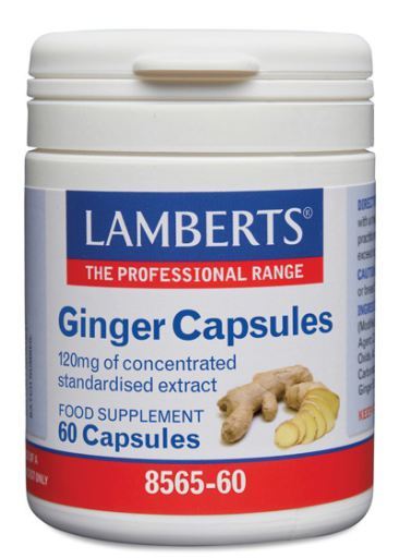 Ginger 120 mg High Concentration 60 Capsules