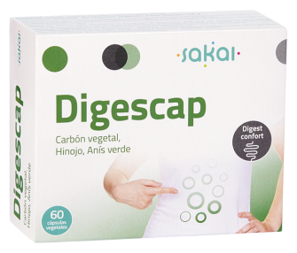 Digescap controls gas and digestions 60 capsules