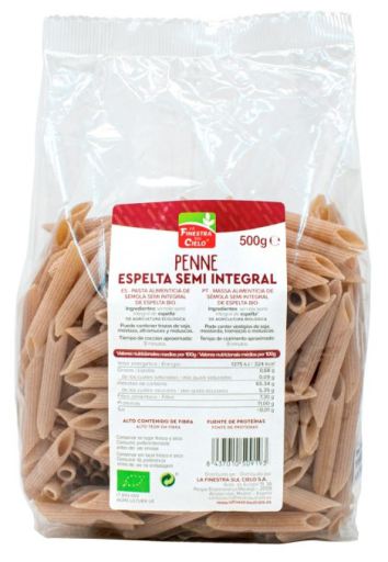 Semi Integral Spelled Penne 500 gr