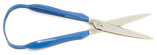 Left-handed scissors 75mm. On end