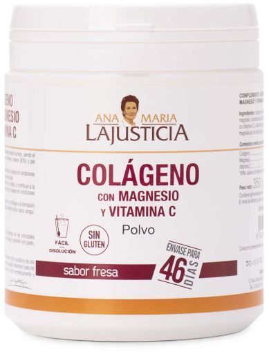 Collagen + Magnesium + Vitamin C Strawberry flavor 350 gr