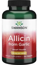 Maximum-Strength 100% Pure Allicin 100 Tablets