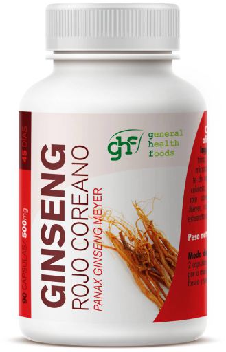 Korean Red Ginseng 500 mg 90 Capsules