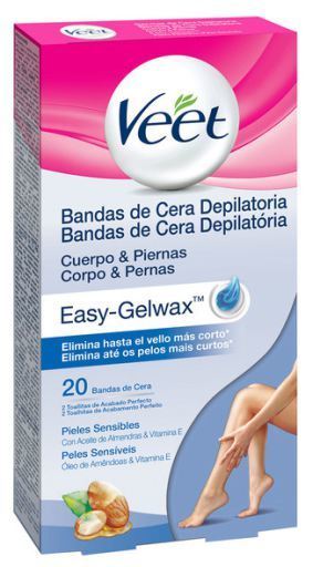 Depilatory Wax Bands 20 Units