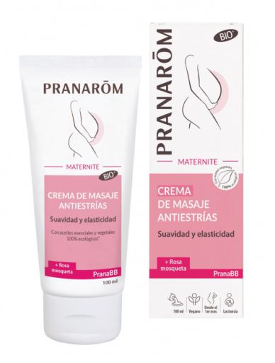 PranaBB Organic Anti-Stretch Marks Massage Cream 100 ml