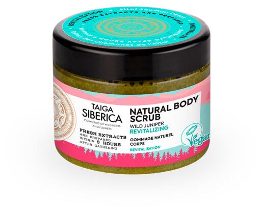 Taiga Revitalizing Natural Body Scrub 200 ml