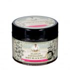 Agafia exfoliating black body soap for deep cleansing 300 ml