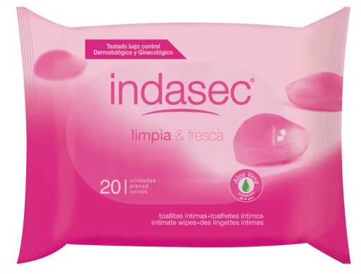 Intimate Hygiene Wipes 20 Units