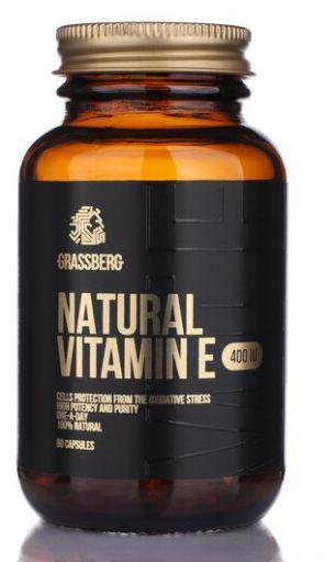 Natural Vitamin E 400 IU 60 capsules