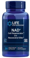 NAD+ Cell Regenerator and Resveratrol 30 capsules
