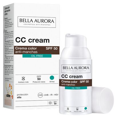 CC Cream Anti-Spot Oil Free SPF 50+ 30 ml