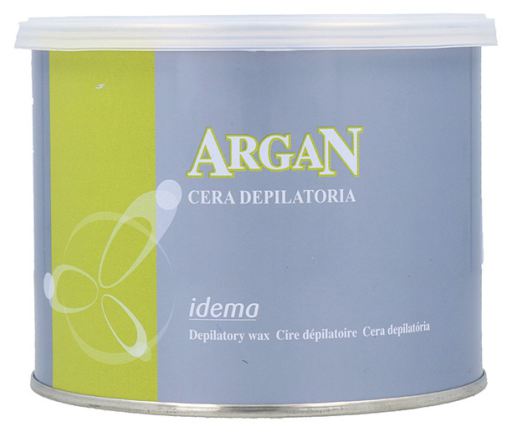 Can of Body Depilatory Wax with Argan