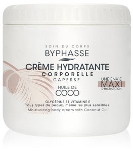 Body Moisturizing Cream with Coconut Oil 500 ml