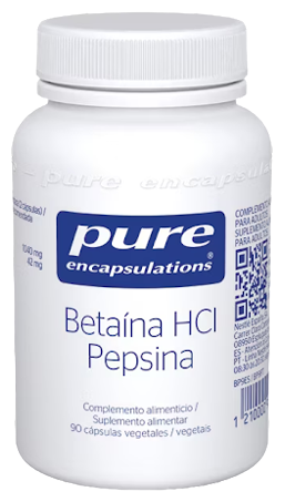 Betaine HCl Pepsin 90 Capsules