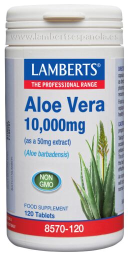 Aloe Vera 10,000 mg 120 Capsules