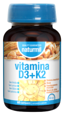 Vitamin D3 + K2 60 Tablets