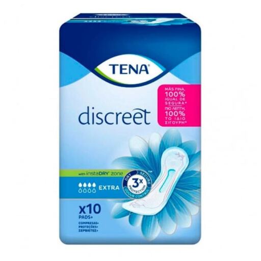 Discreet Extra Incontinence Compress 10 Units