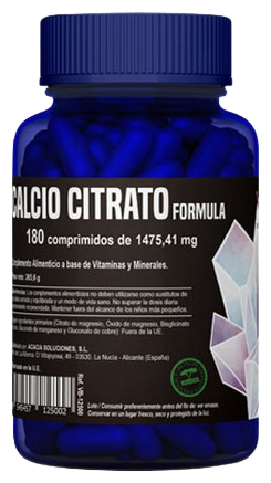 Calcium Citrate Formula 180 Tablets