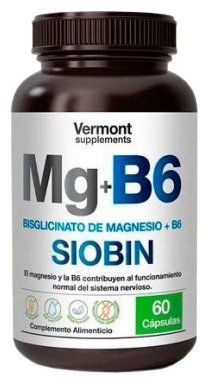 Magnesium Bisglycinate + B6 60 Capsules