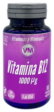 Vitamin B12 1000 mg 60 Capsules