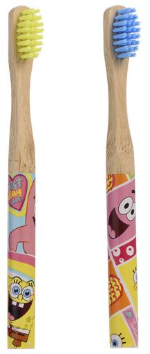 SpongeBob Bamboo Toothbrush 2 Pieces