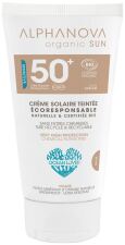 Organic Sun Facial Cream SPF 50+ Hypoallergenic Color Light Bio 50 gr