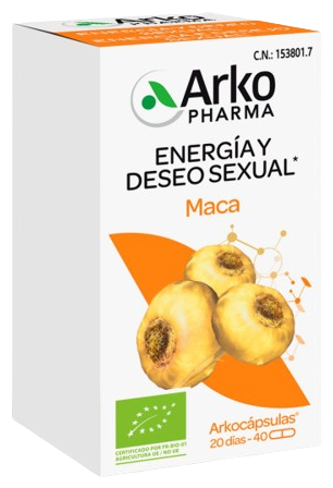 Arkocápsulas Maca Bio 40 Capsules