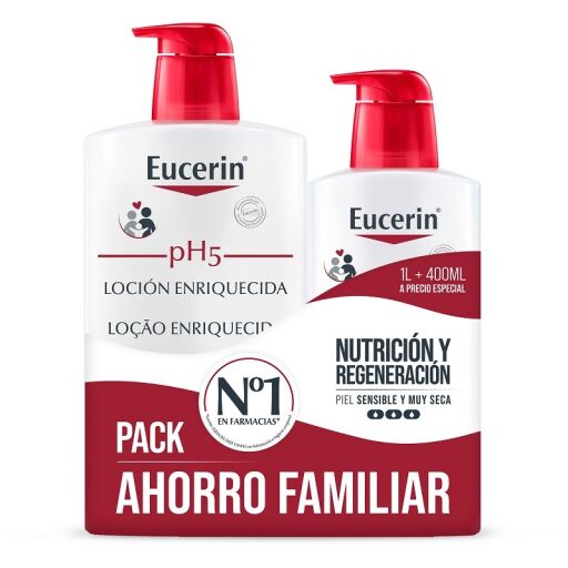 Family Pack Enriquesida Lotion 1 L + 400 ml