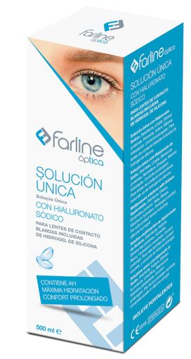 Unique Solution Optics with Hyaluronic Acid 500 ml 2 Units