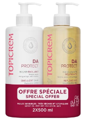 Da Protect Emollient Balm 500 ml + Cleansing Gel 500 ml