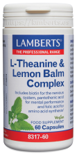 Theanine and Lemon Balm Complex 60 Tabs 8317-60