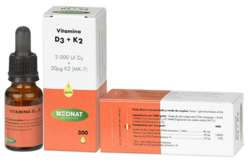 Vitamin D3+K2 Drops 15 ml